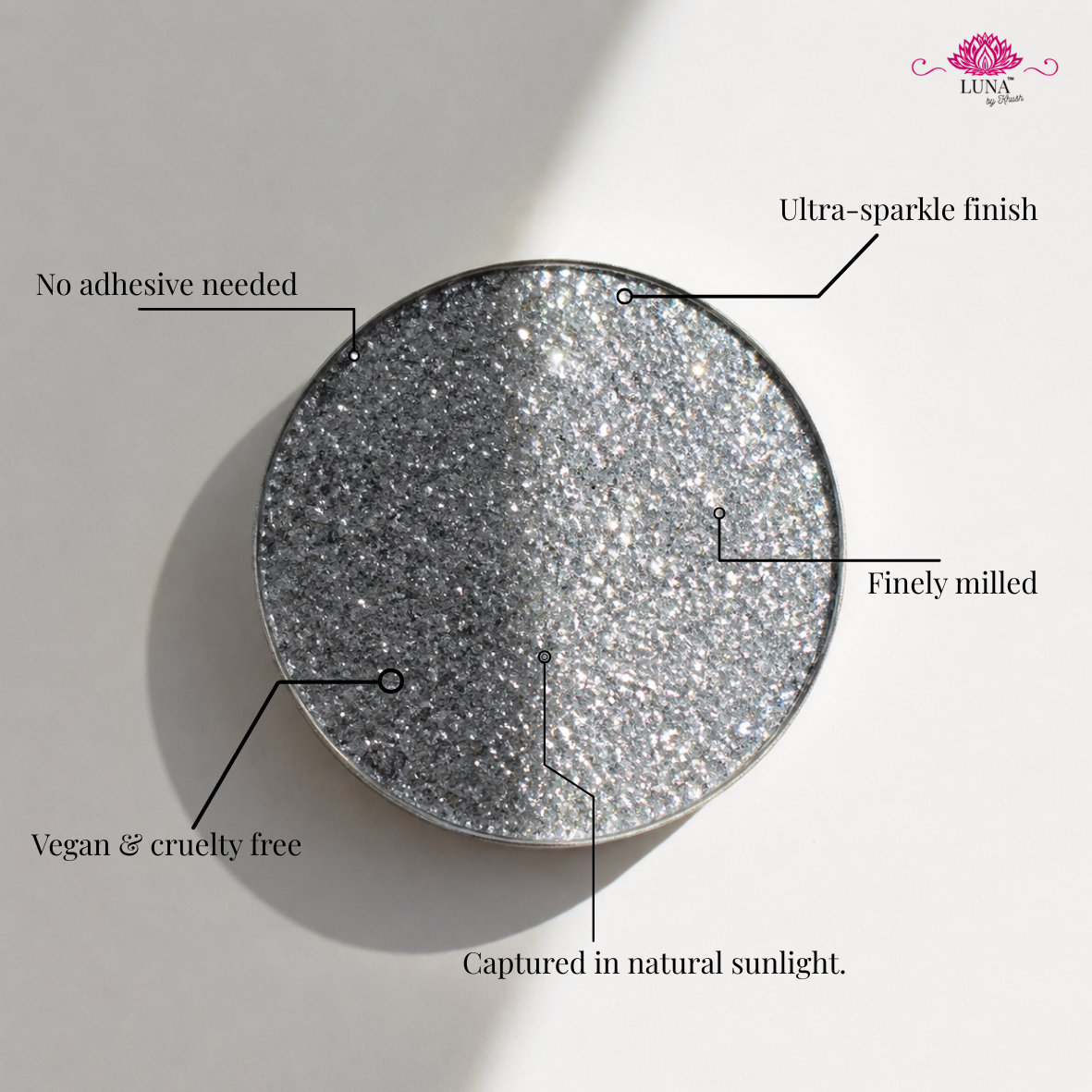 Handmade Pressed Glitter Pigment