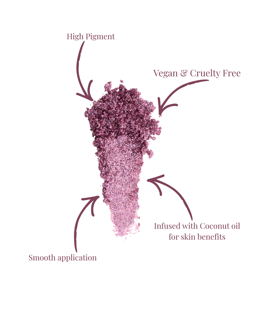 'Amor' | Handmade Pressed Glitter Pigment