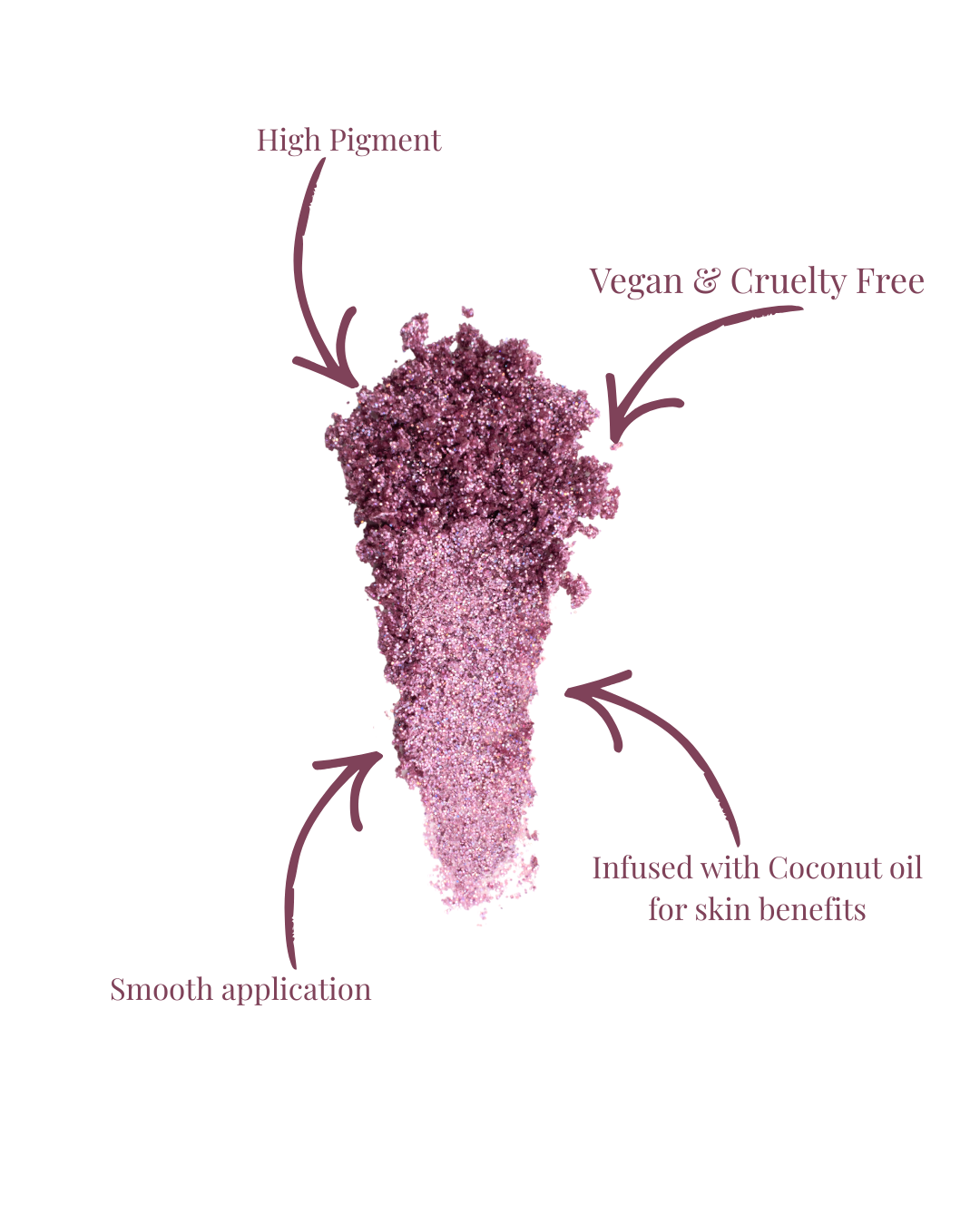 'Amor' | Handmade Pressed Glitter Pigment