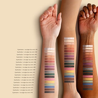 Eyeshadow + smudger duo stick