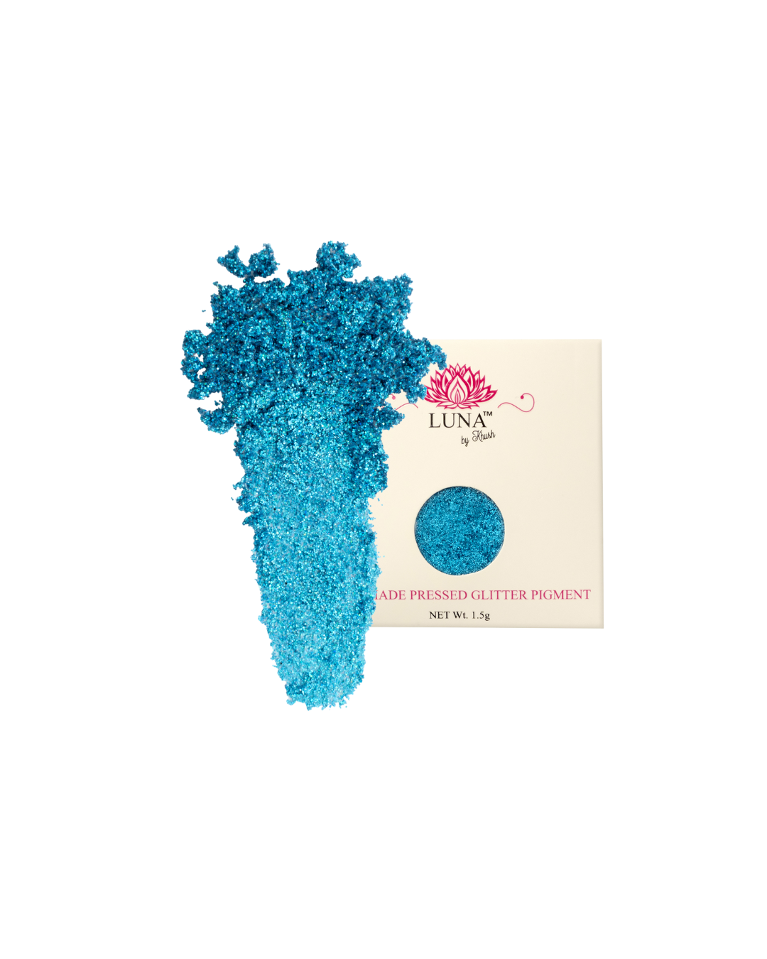 LBK X Birth Gems | Blue Topaz (December) | Pressed Glitter Pigment