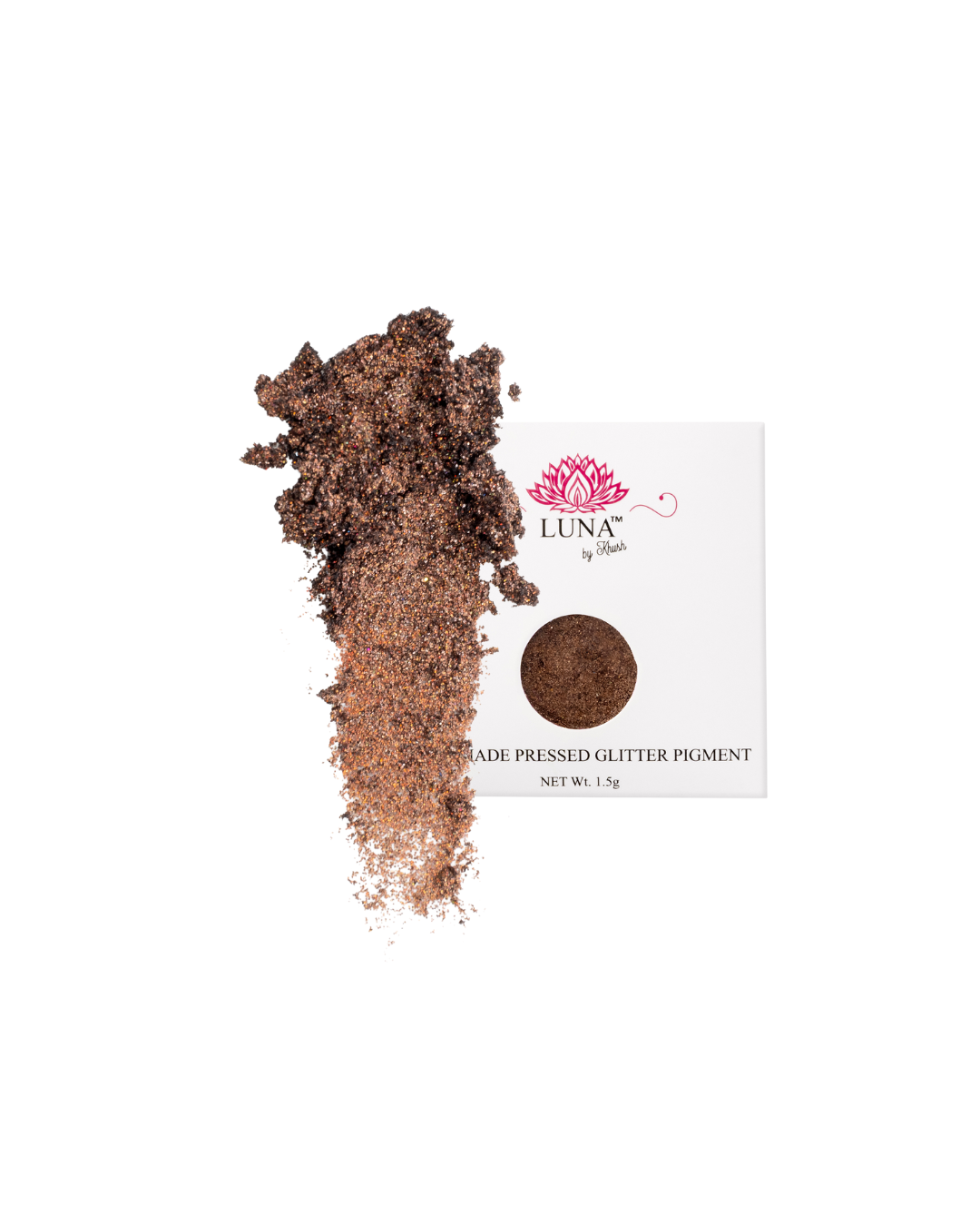 'Chocolate Delight' | Handmade Pressed Glitter Pigment