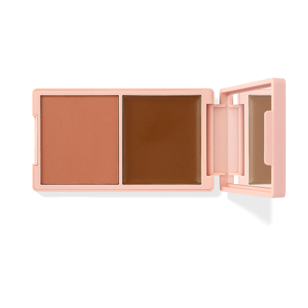 Crème de la Cheeks | Cream & Powder Face Palette - Sculpt Collection