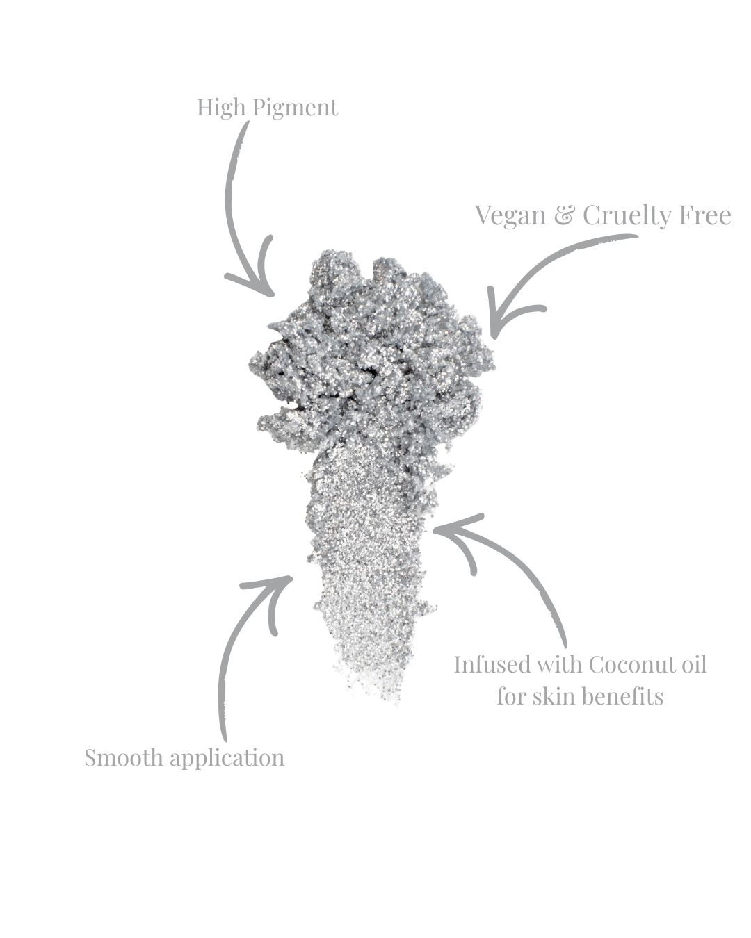 LBK X Birth Gems | Diamond (April) | Pressed Glitter Pigment