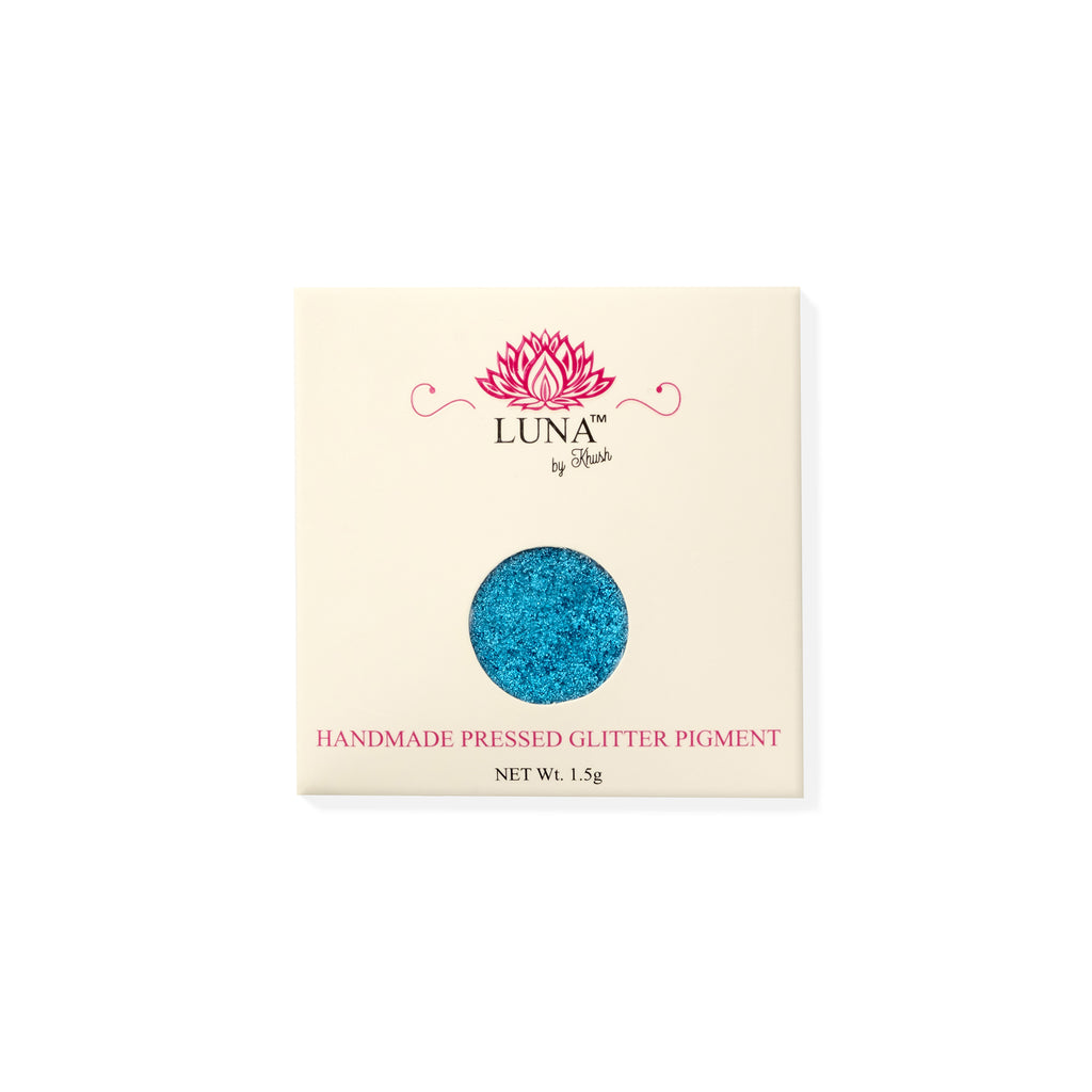 LBK X Birth Gems | Blue Topaz (December) | Pressed Glitter Pigment