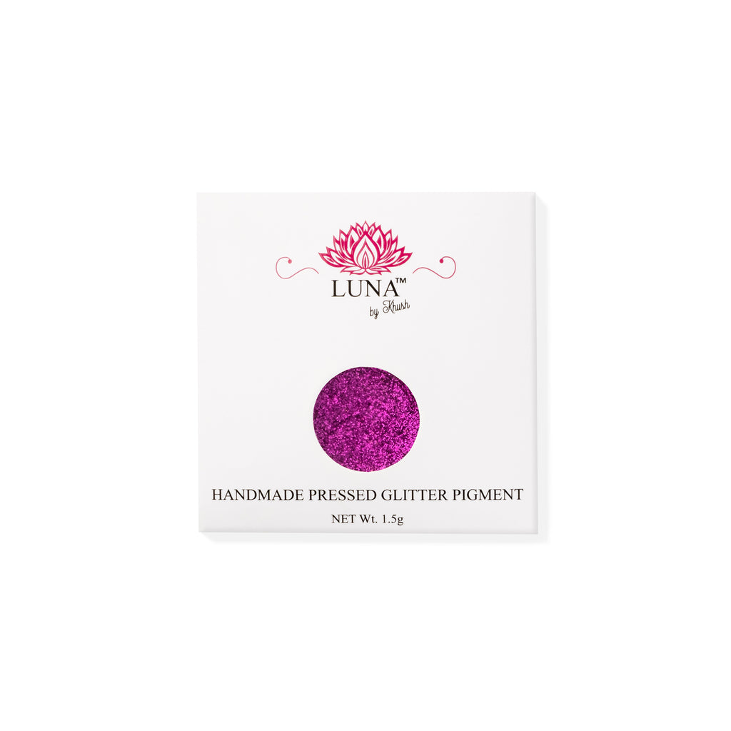 'Magenta Magic' | Handmade Pressed Glitter Pigment