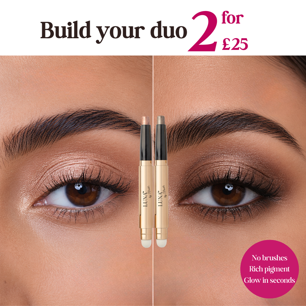 Eyeshadow + smudger duo stick